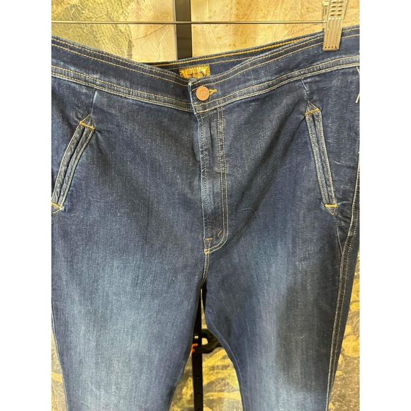 MOTHER The High-Waisted Smokin' Double-Welt Jeans In Off Limits Size 33 - Picture 9 of 12